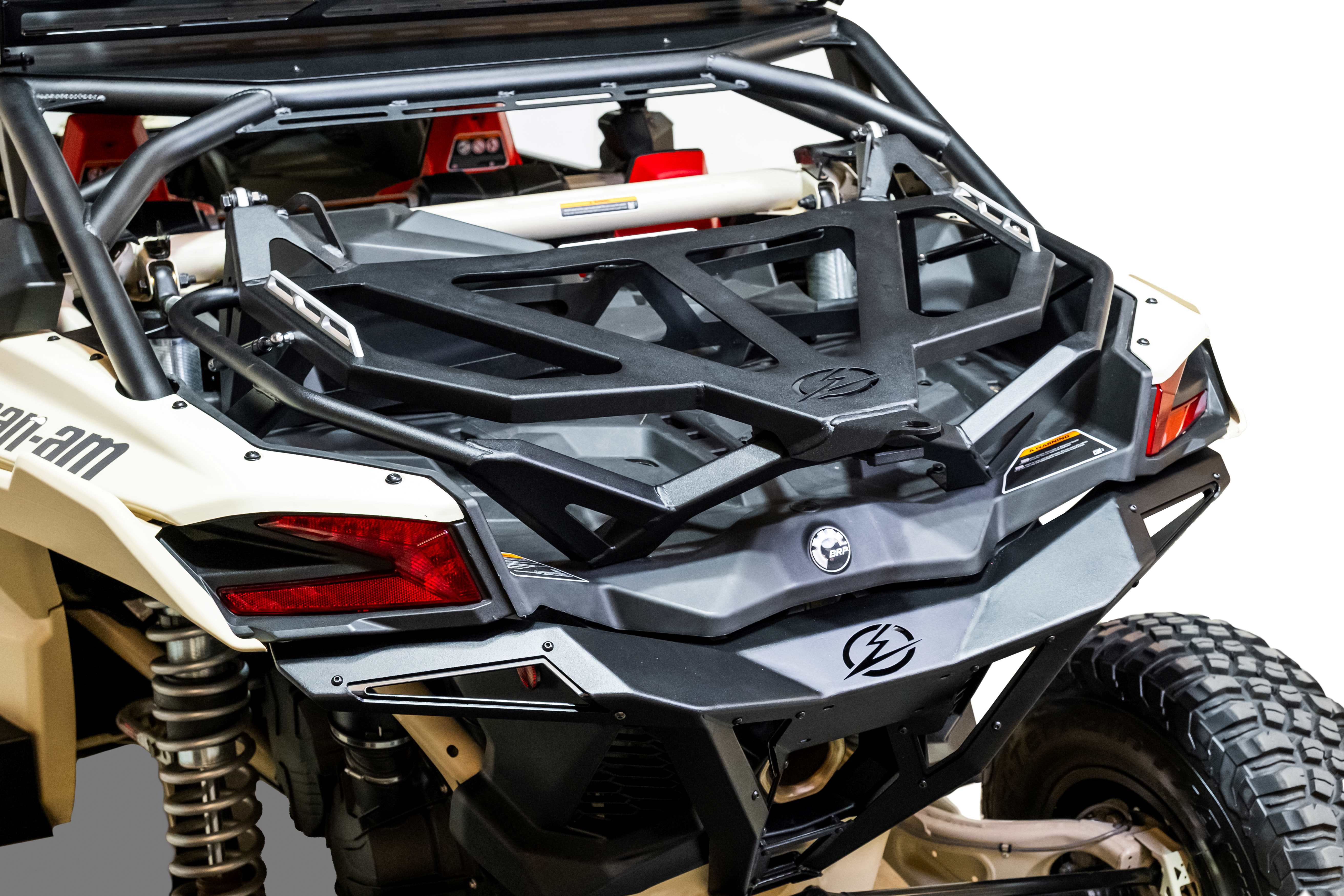 Can Am X3 Maverick Volt Series Baja Spare Tire Rack PBB210009 - Heavy Duty Off-Road Accessory for 2017-2024 Models | Perfect for Desert Racing, Dune Bashing & Trail Riding