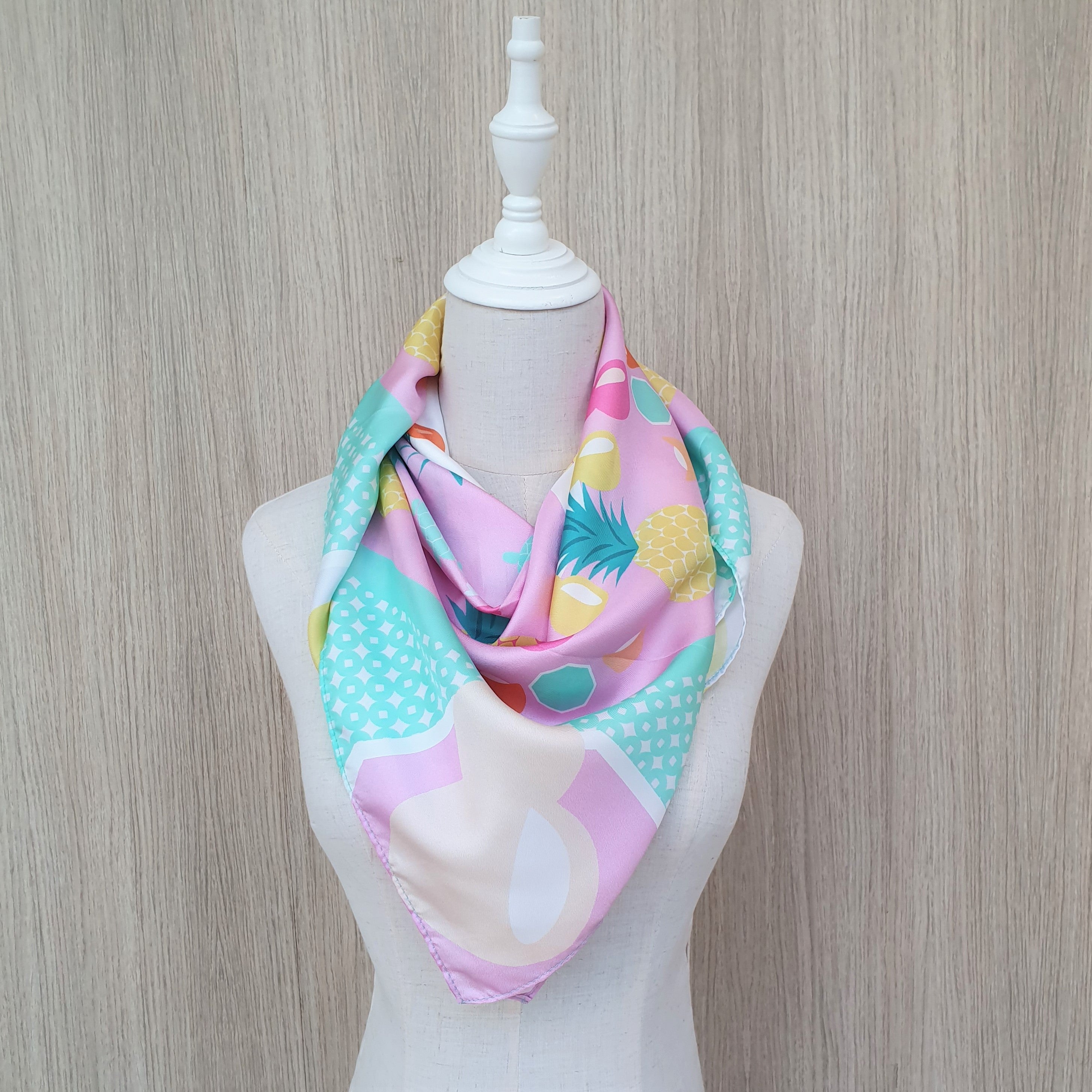 Lucky Silk Scarf for Women - Elegant Fashion Accessory for Parties, Weddings & Special Occasions
