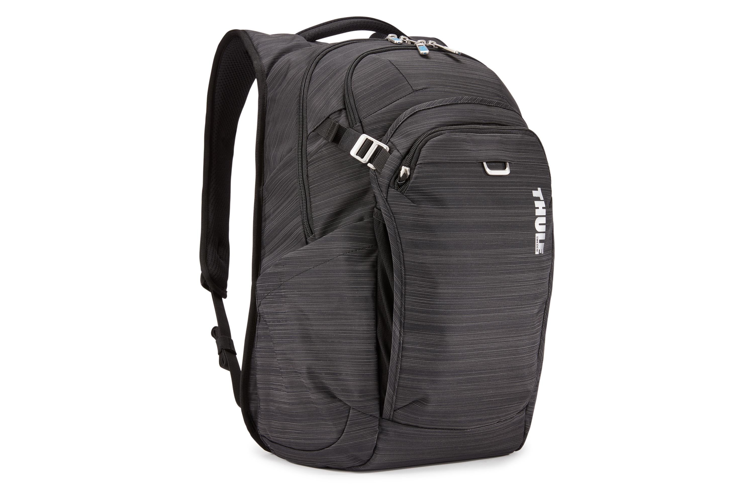 Thule Construct 24L Laptop Backpack - Waterproof & Durable Travel Backpack for Men & Women - Perfect for Work, Commuting & Outdoor Adventures (Black)