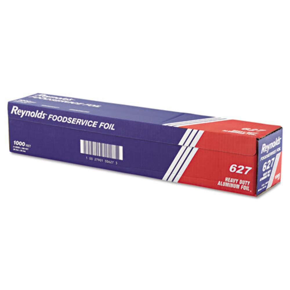 Heavy Duty Aluminum Foil Rolls - Reynolds Wrap 75 sq ft (12.7