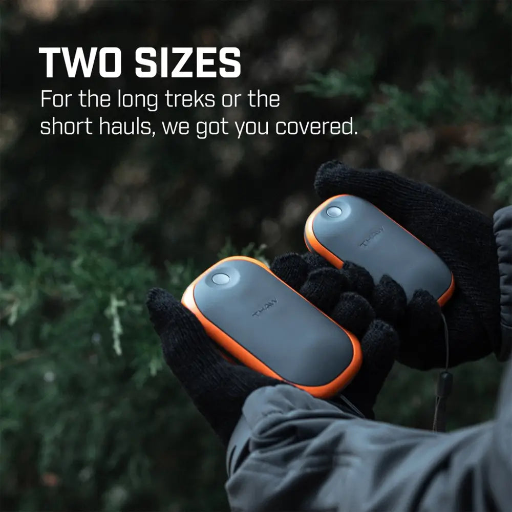 Rechargeable Hand Warmer & Power Bank - Portable USB Heating Pouch for Winter Outdoor Activities, Camping, Hiking, and Cold Weather Use