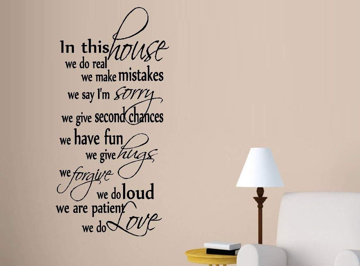 BestPricedDecals in This House We Do Love #55 - Removable Wall Decal Sticker, Home Decor Vinyl Art (20