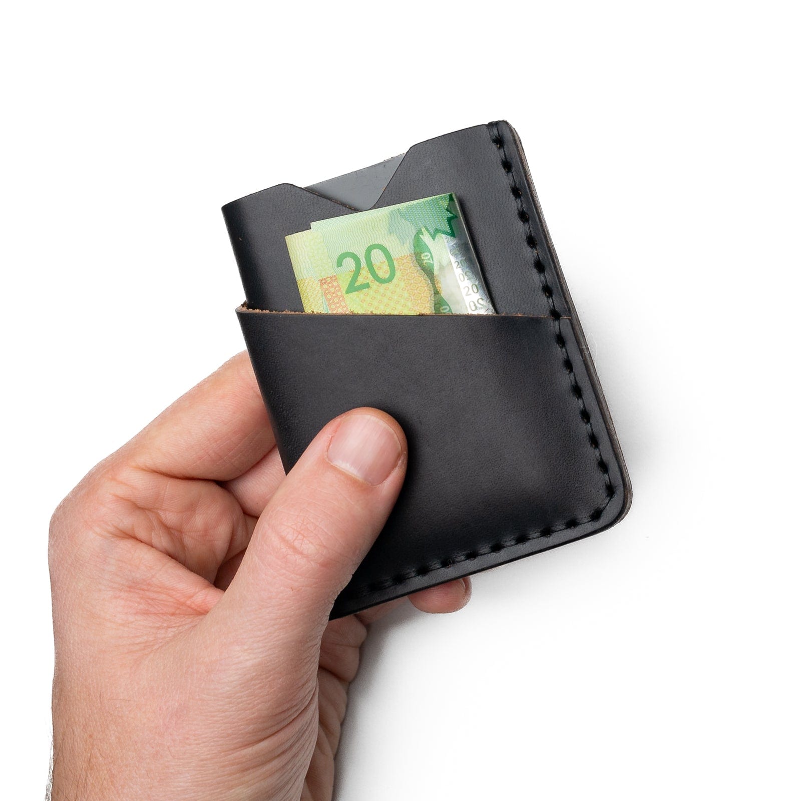 Genuine Leather Front Pocket Wallet for Men - Slim RFID Blocking Minimalist Wallet - Perfect for Travel, Everyday Carry & Gift Giving
