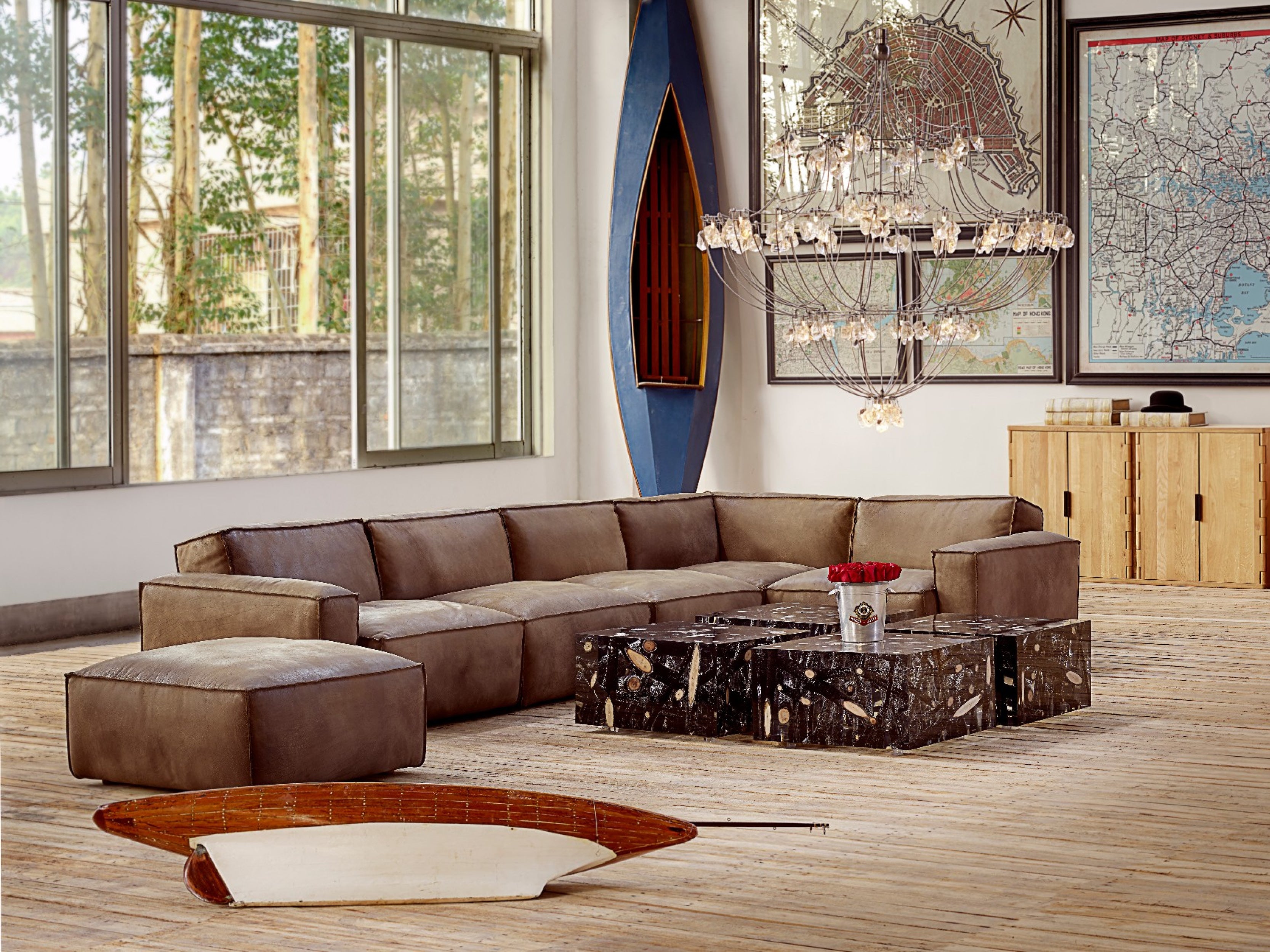 Nirvana MK2 Modular Sofa - Large Sectional Couch for Living Room, Lounge & Home Theater Comfortable Seating