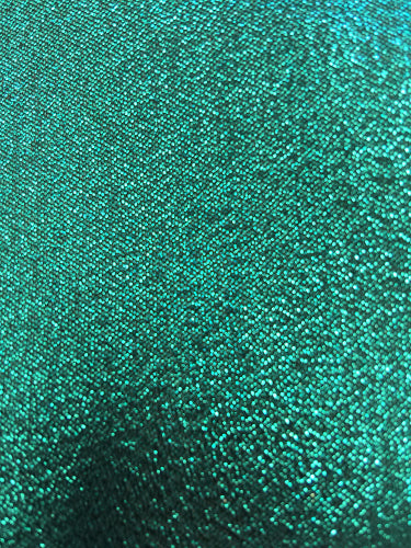 59-Inch Wide Heavy Lame Allure Turquoise Fabric - Perfect for Costumes, Draping, and Home Decor Projects