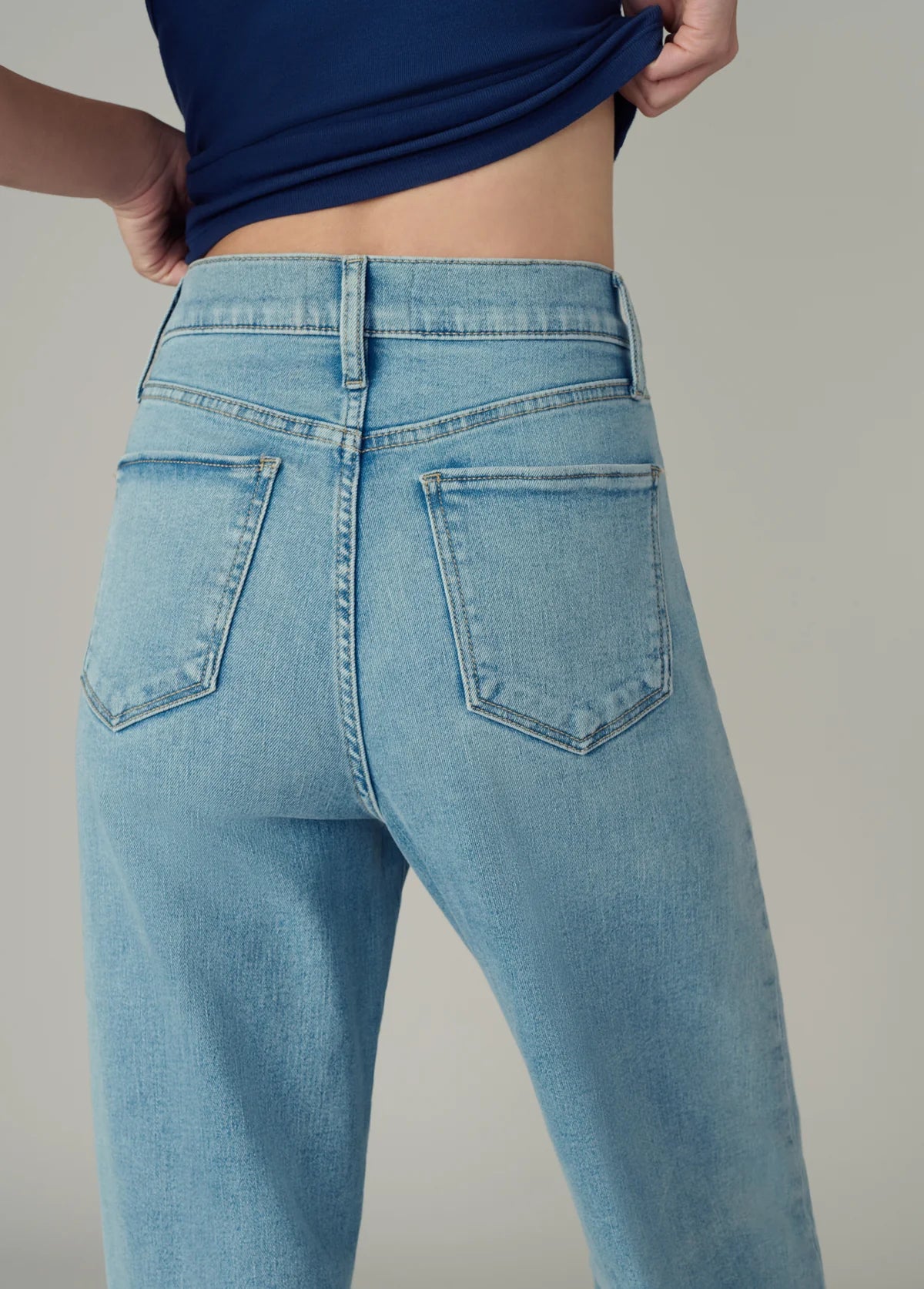 Mia High-Rise Wide Leg Jeans for Women - Comfortable & Stylish Stretch Denim Pants - Perfect for Casual Outfits, Workwear & Weekend Errands