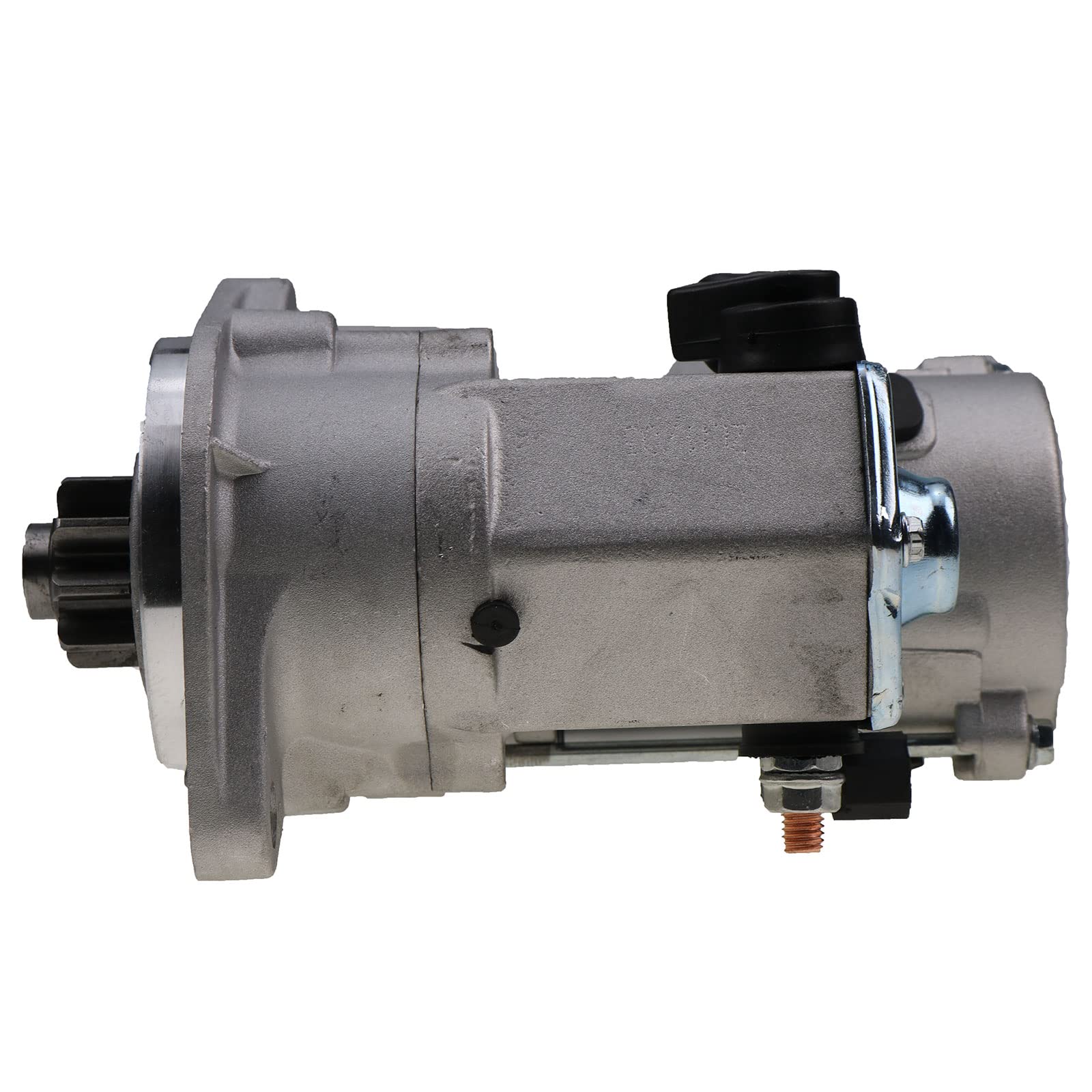 HOLDWELL Starter Motor 15461-63010 15401-63012 Compatible with Kubota R420S R410 R410B R420 L295DT L2850DT L3250DT L2550T-GST L2250DT - Replacement Part for Tractor, Excavator & Heavy Equipment