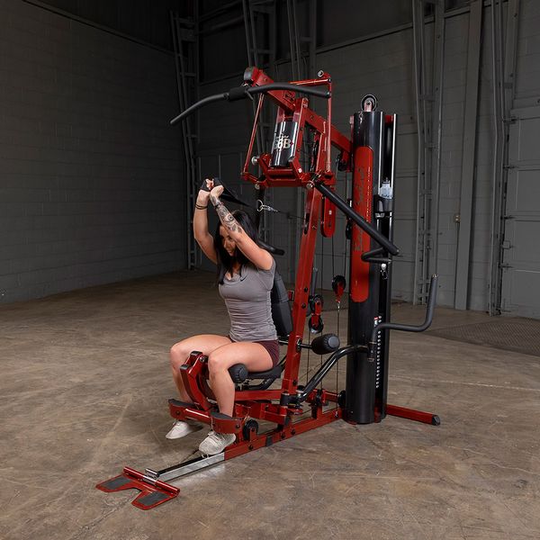 Body Solid G6BR Biangular Single Stack Home Gym - Strength Training Equipment for Full-Body Workouts at Home | Perfect for Home Gyms, Personal Training & Small Spaces