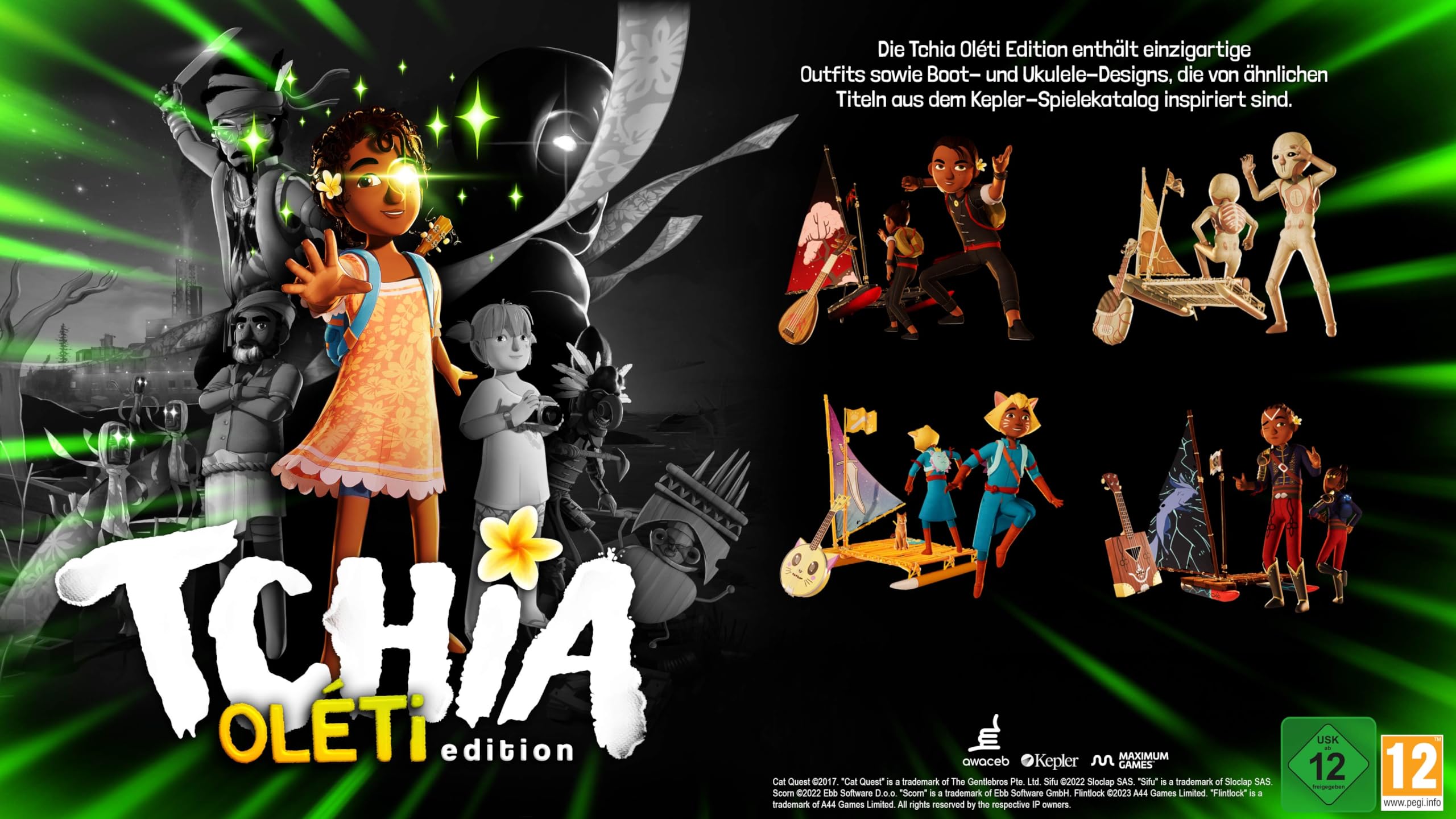 Tchia, Oléti Edition - Nintendo Switch Game | Adventure RPG for Kids & Adults | Perfect for Family Game Nights & Travel Entertainment