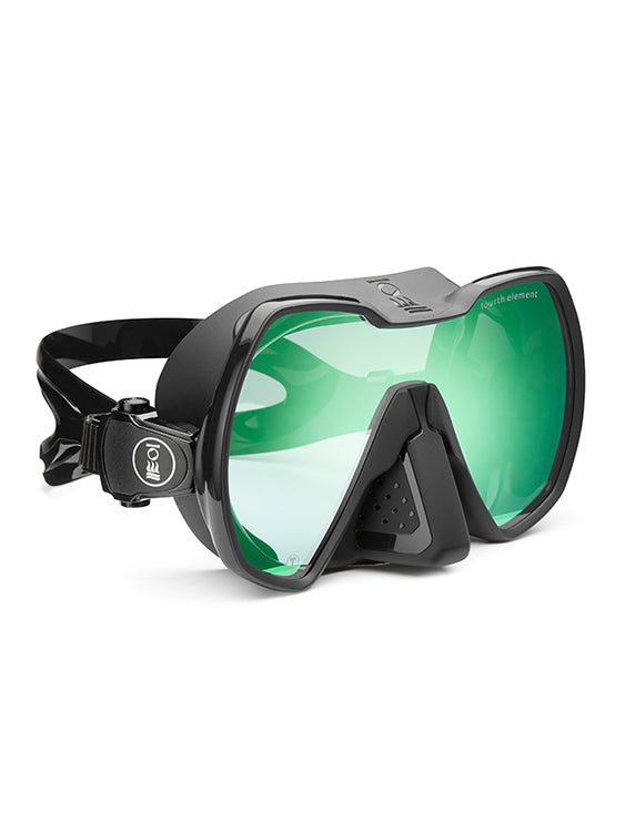 Fourth Element Seeker Mask - Premium Dive Snorkeling Mask for Scuba & Freediving - Comfortable & Anti-Fog Design for Underwater Adventures