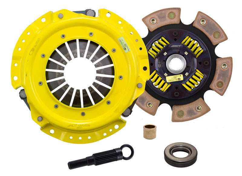 ACT 1991 Nissan 240SX HD/Race Sprung 6-Pad Clutch Kit - High Performance Clutch for Racing & Drifting - Perfect for Track Days & Street Performance Upgrades