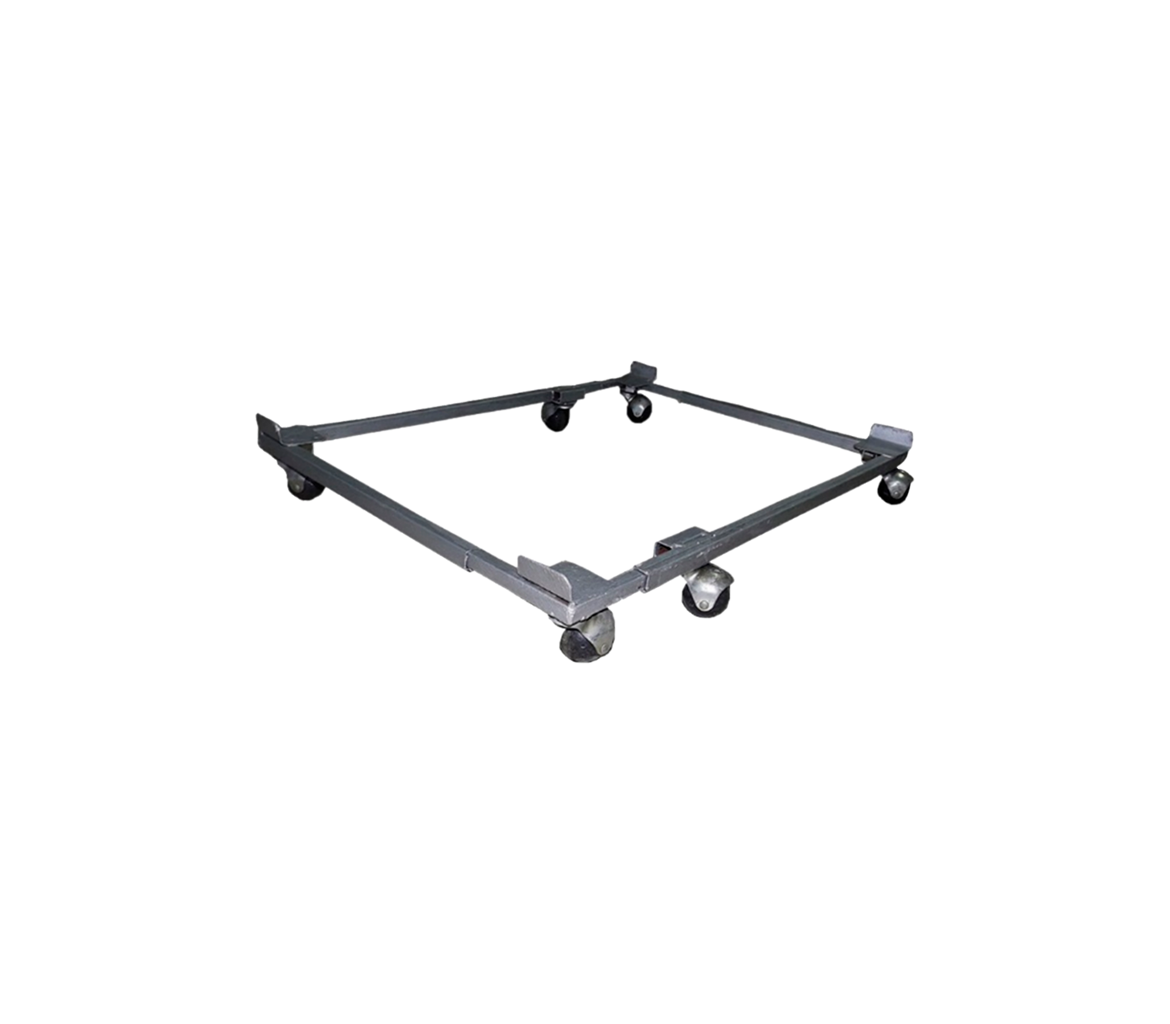 6-Wheel Extendable Base for Washing Machine & Refrigerator - Heavy Duty Adjustable Support with Non-Slip Pads for Home Appliances, Perfect for Laundry Room and Kitchen Use