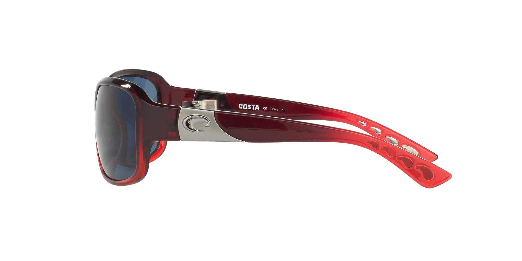 Costa Del Mar Women's Inlet Rectangular Polarized Sunglasses UV Protection - Stylish & Comfortable for Beach, Driving & Outdoor Activities