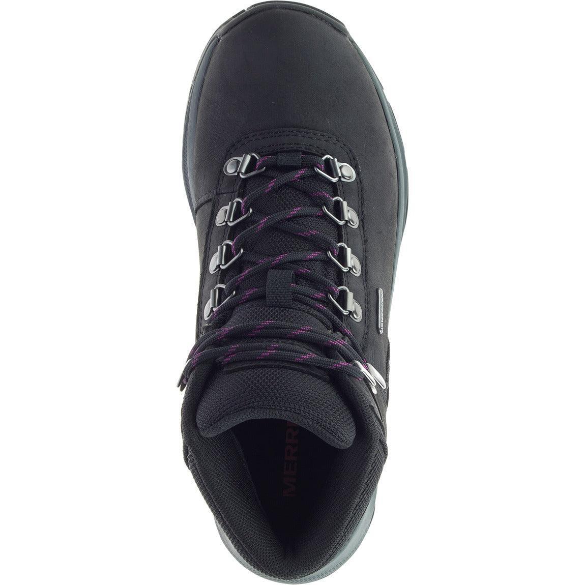 Waterproof Leather Hiking Shoes for Women - Erie Mid Outdoor Boots for Trail Walking & Mountain Climbing