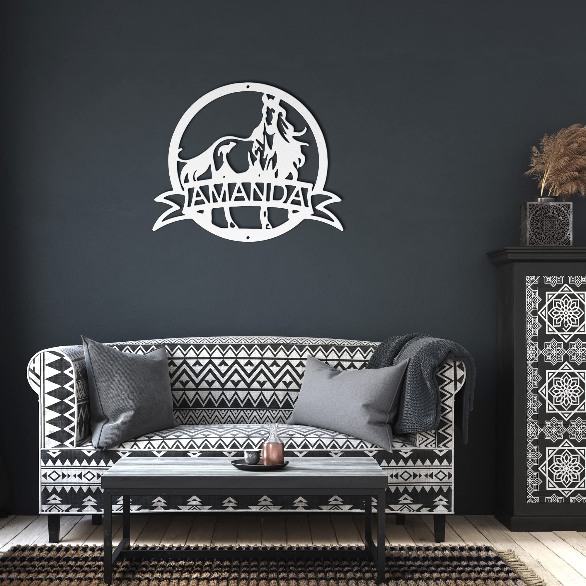 Custom Metal Sign - Personalized Metal Wall Art for Home, Office & Garage - Unique Housewarming & Wedding Gift - Outdoor & Indoor Decor - Perfect for Business Signs, Man Cave, Farmhouse Style (Sign 3)