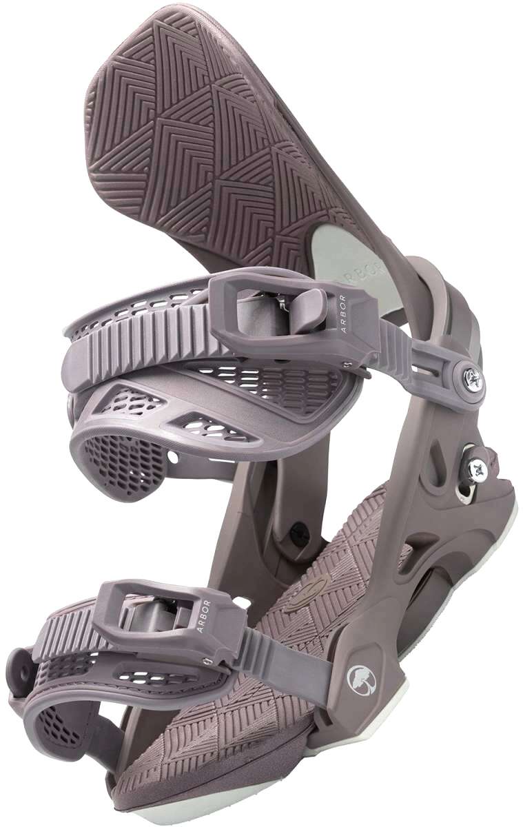 Arbor Women's Sequoia Snowboard Bindings 2023 - Premium Adjustable Bindings for All-Mountain Riding | Perfect for Freestyle & Powder Snowboarding