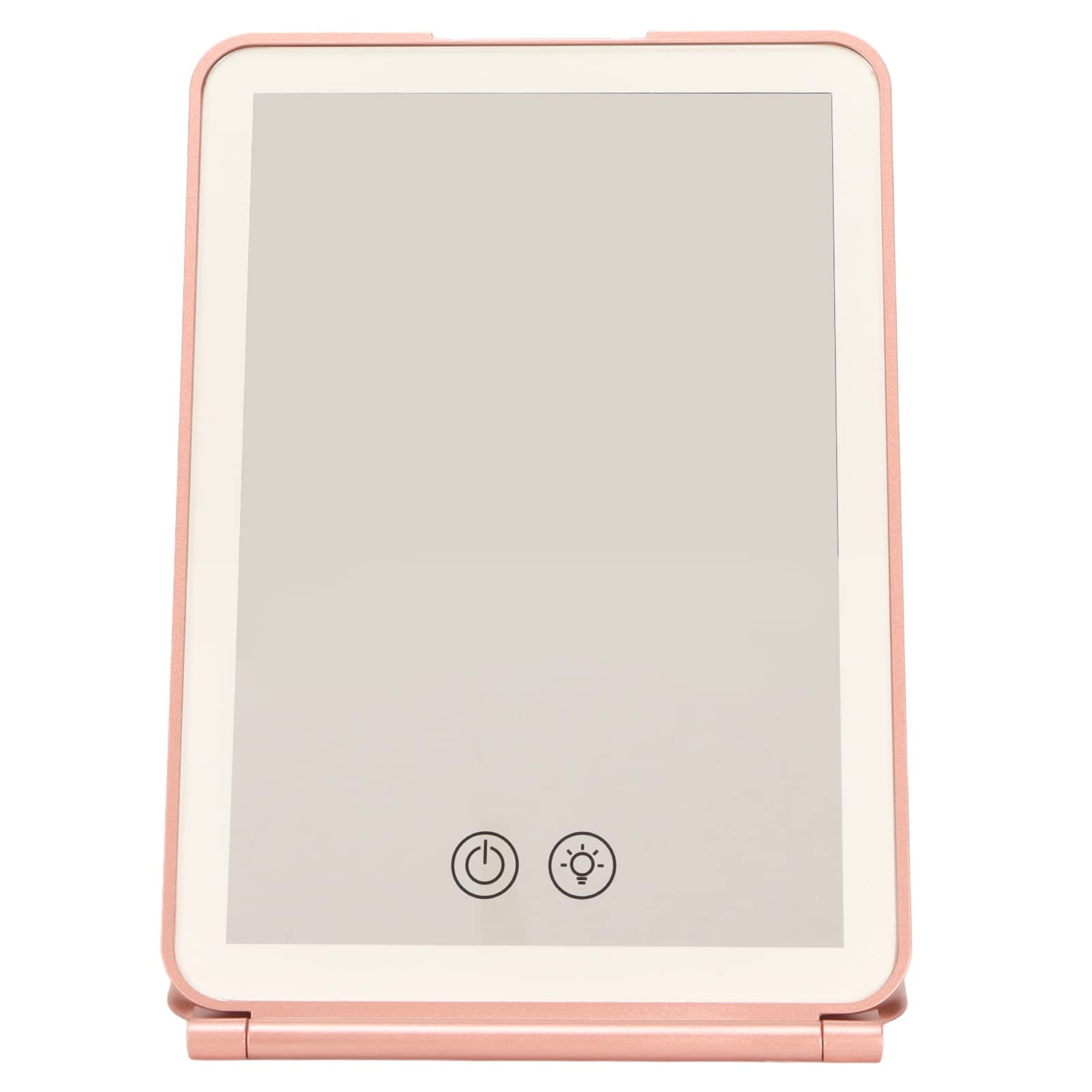 Professional LED Makeup Mirror with 3 Color Lights - Stepless Dimming, Touch Control & USB Rechargeable (Rose Gold) | Perfect for Home Vanity, Travel & Professional Makeup Artists