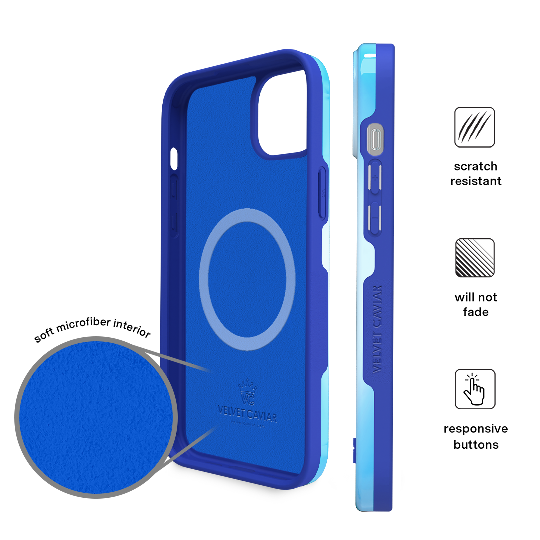 Evil Eye Protection iPhone Case - Stylish & Durable Phone Cover for iPhone 13/14/15 - Perfect for Travel, Daily Use & Spiritual Protection