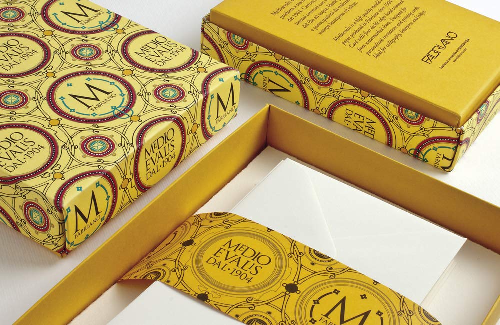 Fabriano Medioevalis Folded Cards - Premium 8x6