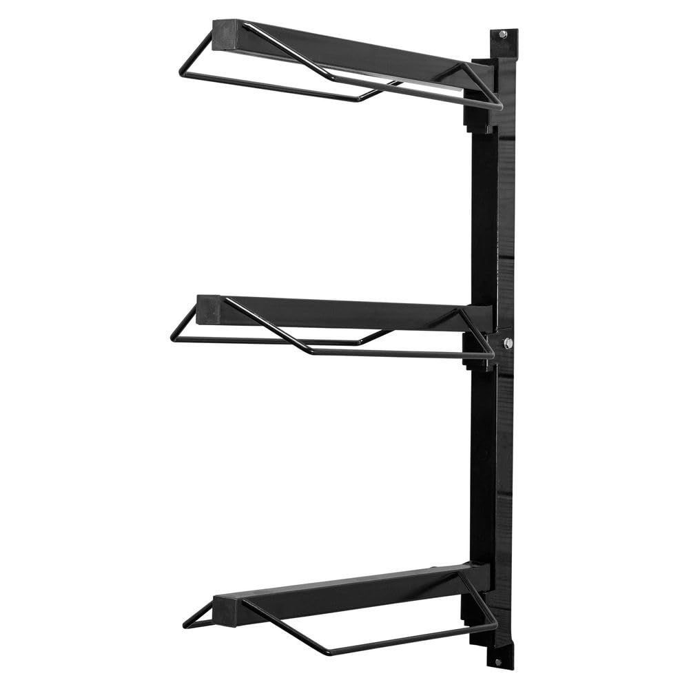 Wall-Mounted Saddle Racks - Heavy Duty Horse Saddle Storage Organizer for Barn, Stable & Tack Room | Space-Saving Saddle Holder for Western, English & Dressage Saddles | Perfect for Equestrian Gear Organization