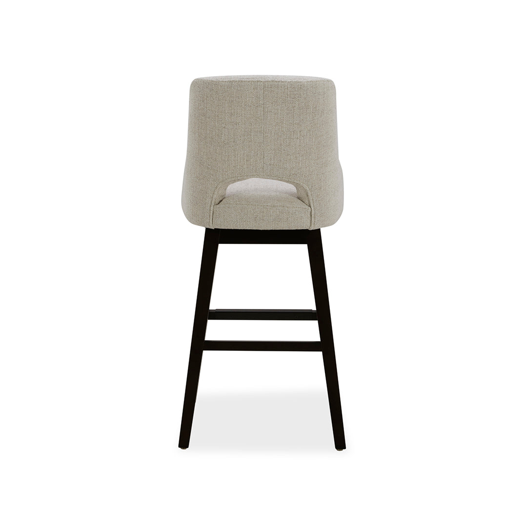Nathan Stool - Modern Wooden Stool for Kitchen, Bar, or Living Room - Durable & Stylish Home Decor - Perfect for Dining, Relaxing, or Extra Seating