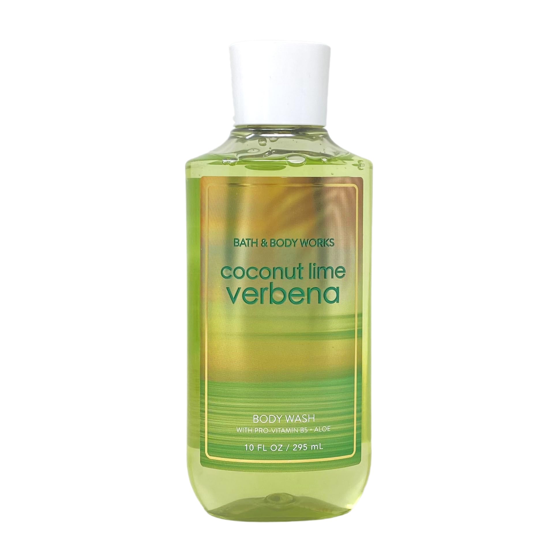 Coconut Lime Verbena Gift Set - Body Cream, Fragrance Mist & Body Wash Trio - Full Size Bath & Body Works Set - Perfect for Spa Day, Relaxation & Gifting