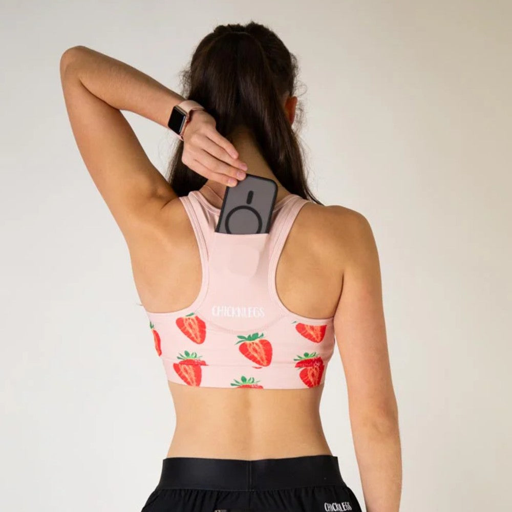 ChicknLegs OG Sports Bra for Women - High Support Workout Top for Running, Yoga & Gym - Breathable Comfort Fitness Apparel