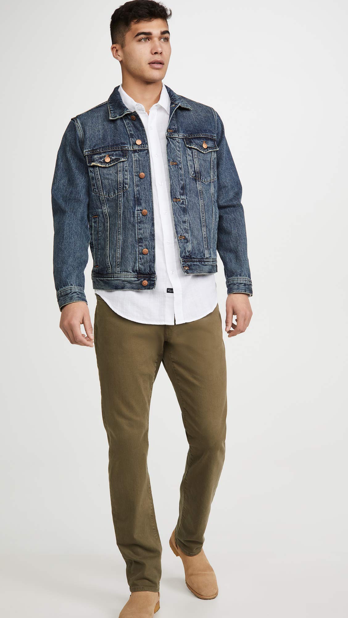Rails Men's Wyatt Shirt - Premium Cotton Button Down Shirt for Casual & Business Wear | Office, Date Night & Weekend Outfits