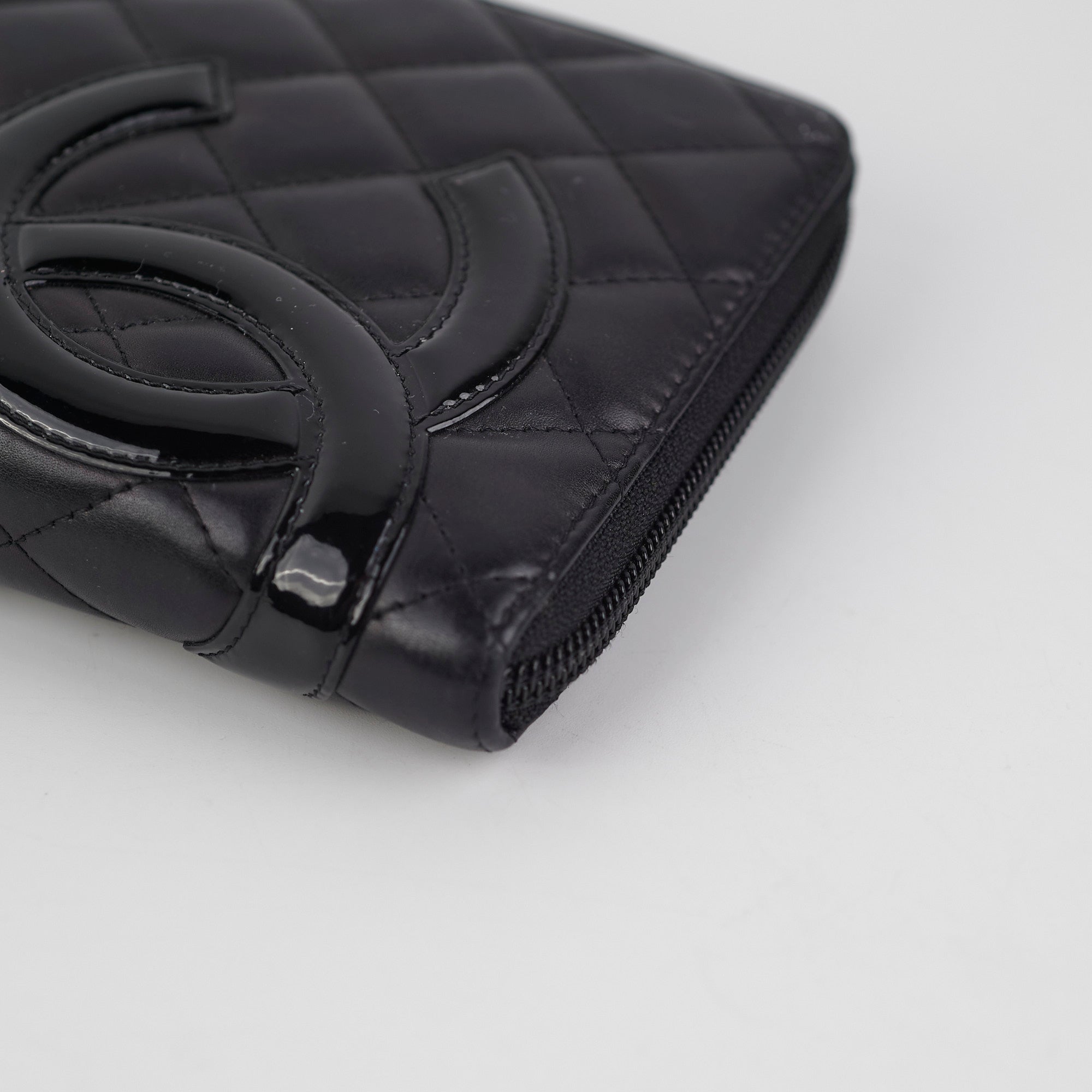 Chanel Cambon Long Calfskin Zip Wallet Black | Genuine Leather Designer Wallet for Women | Perfect for Everyday Use & Luxury Gift Giving