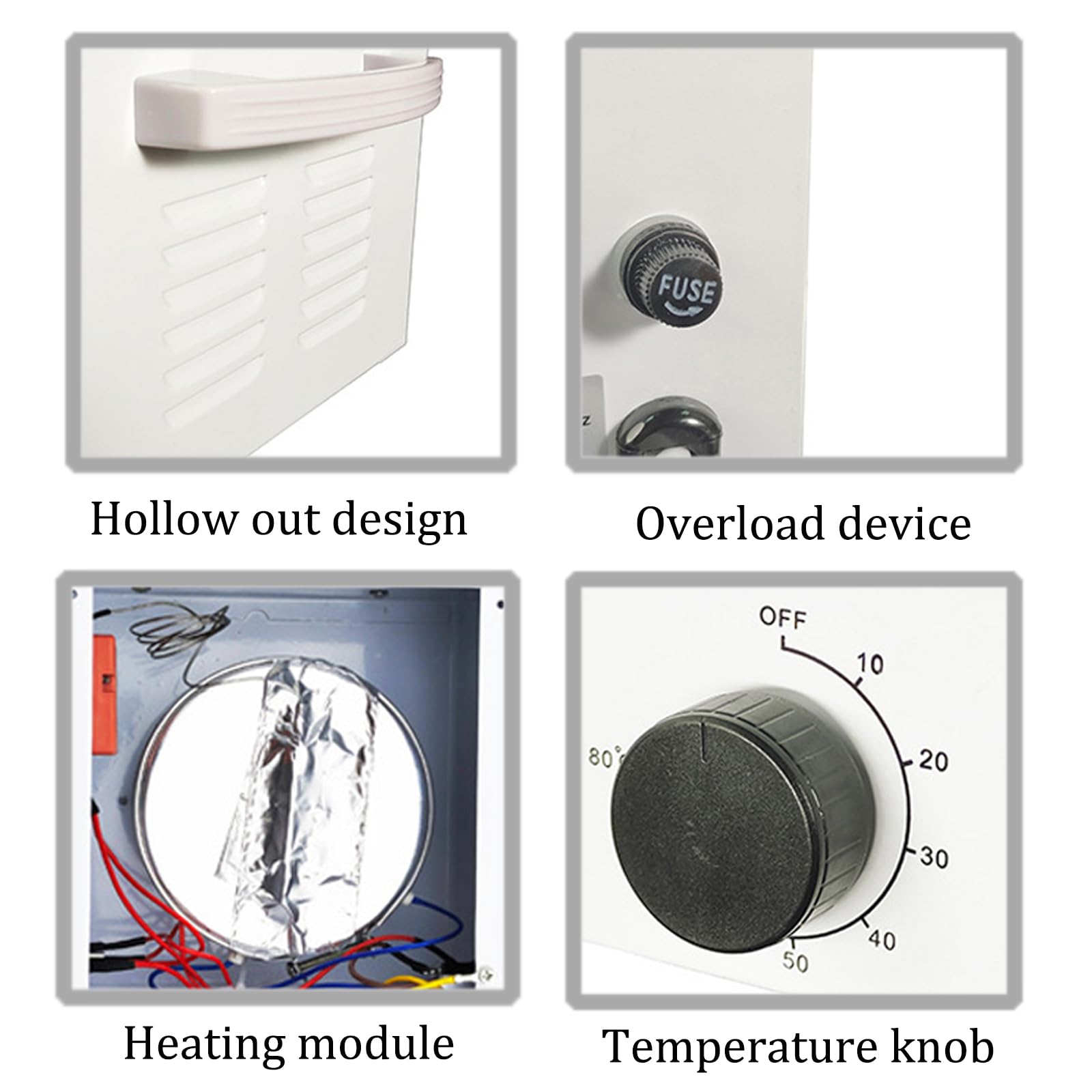 Portable Electric Wax Warmer with Double Pot Design - 1000ml Non-Stick Candle Wax Melter for Wax Beans, Blocks & Soft Wax - Perfect for Home Spa, Hair Removal & DIY Candle Making