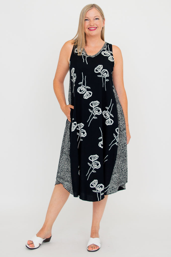 Ari Dress - Elegant Floral Print Women's Dress for Casual Wear, Parties & Special Occasions