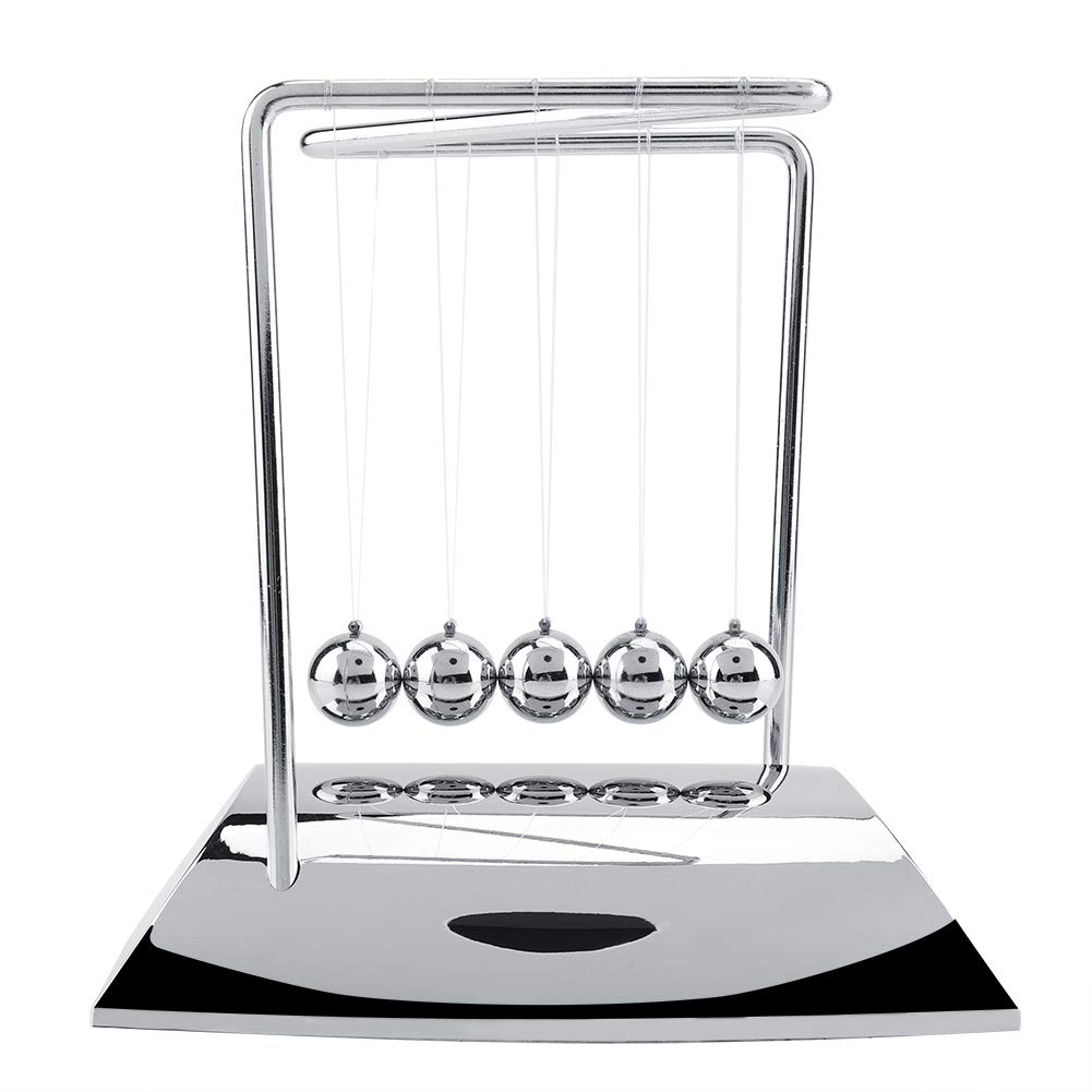 Newton's Cradle Balance Steel Balls - Acrylic Physics Science Pendulum Desk Toy, Educational Office Decor & Science Teacher Gift | Perfect for Stress Relief, Classroom Demonstrations & STEM Learning