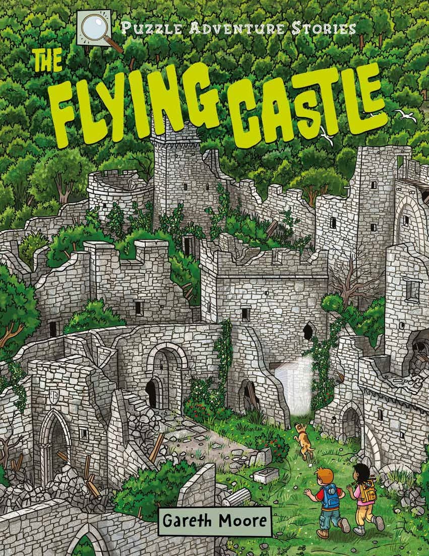 Puzzle Adventure Stories: The Flying Castle - Engaging Brain Teaser Book for Kids & Teens | Perfect for Family Game Nights & Educational Fun