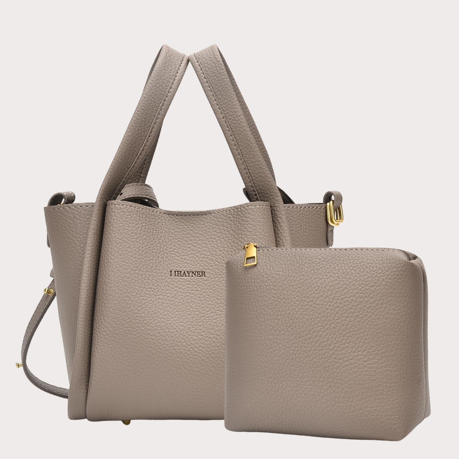 Stylish Vegan Leather Bucket Bag for Women - Adjustable Crossbody Shoulder Purse with Top Handle | Perfect for Work, Travel & Everyday Use