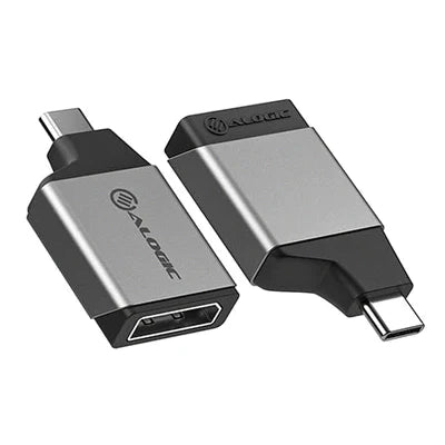 Ultra Mini USB C to DisplayPort Adapter 4K 60Hz - Space Grey | Compact Converter for MacBook Pro, Dell XPS, Surface Pro | Perfect for Home Office, Gaming & Presentations