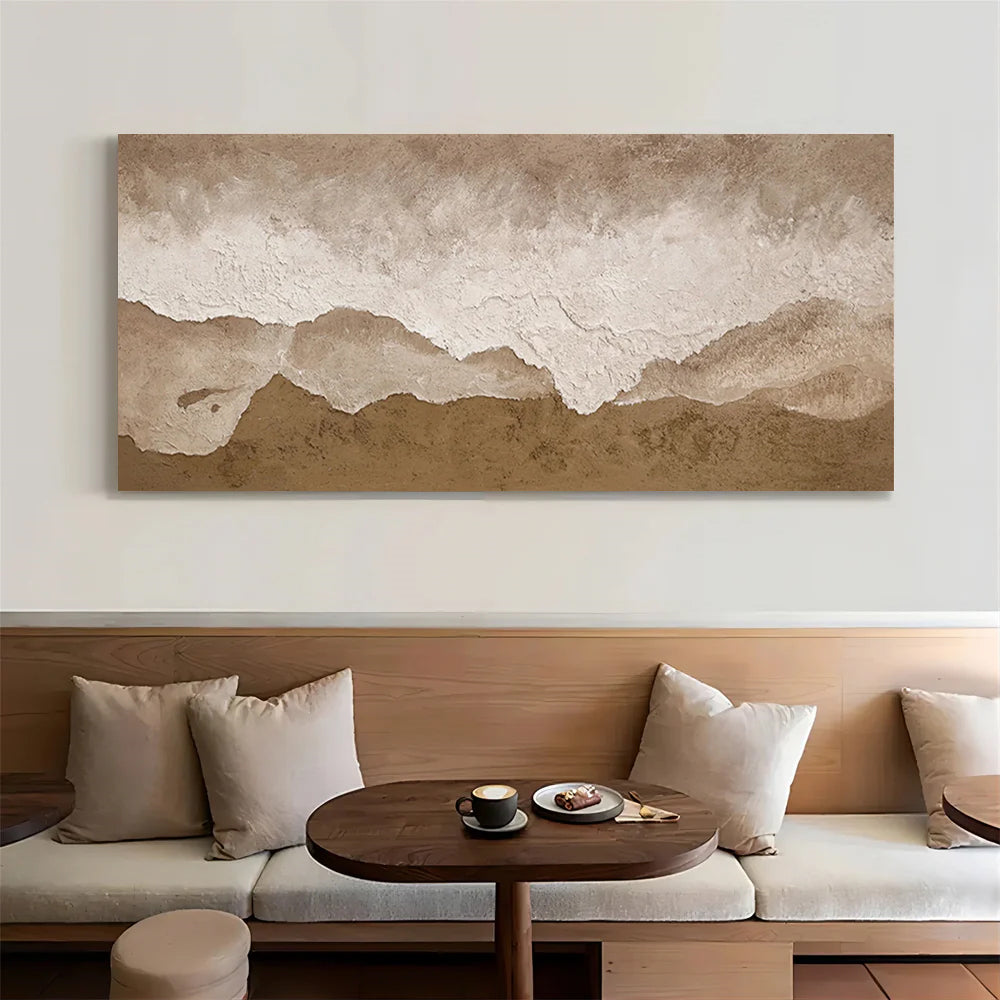 Ocean and Sky Painting #OS 116 - Handmade Seascape Wall Art for Home & Office Decor - Perfect for Living Room, Bedroom or Coastal Themed Spaces
