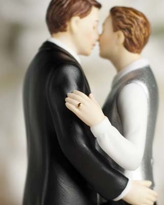 Romantic Gay Rose Pearl Wedding Cake Topper - Silver or Gold - Perfect for Same-Sex Weddings, Anniversary Cakes & LGBTQ+ Celebrations