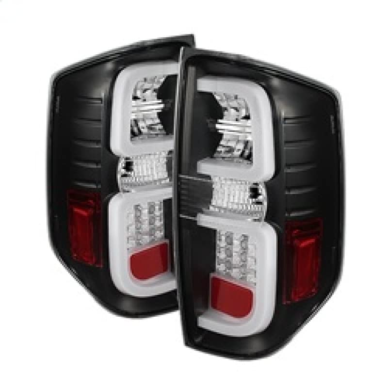 Spyder Auto 5080196 LED Tail Lights Black/Clear - High-Performance Brake Lights for Cars, Trucks & SUVs