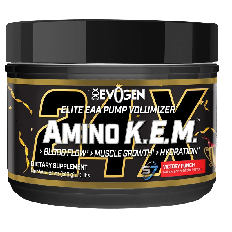 Amino K.E.M. EAA Essential Amino Acid Supplement - Victory Punch Flavor 513g for Muscle Recovery & Workout Performance | Pre & Post Workout Drink