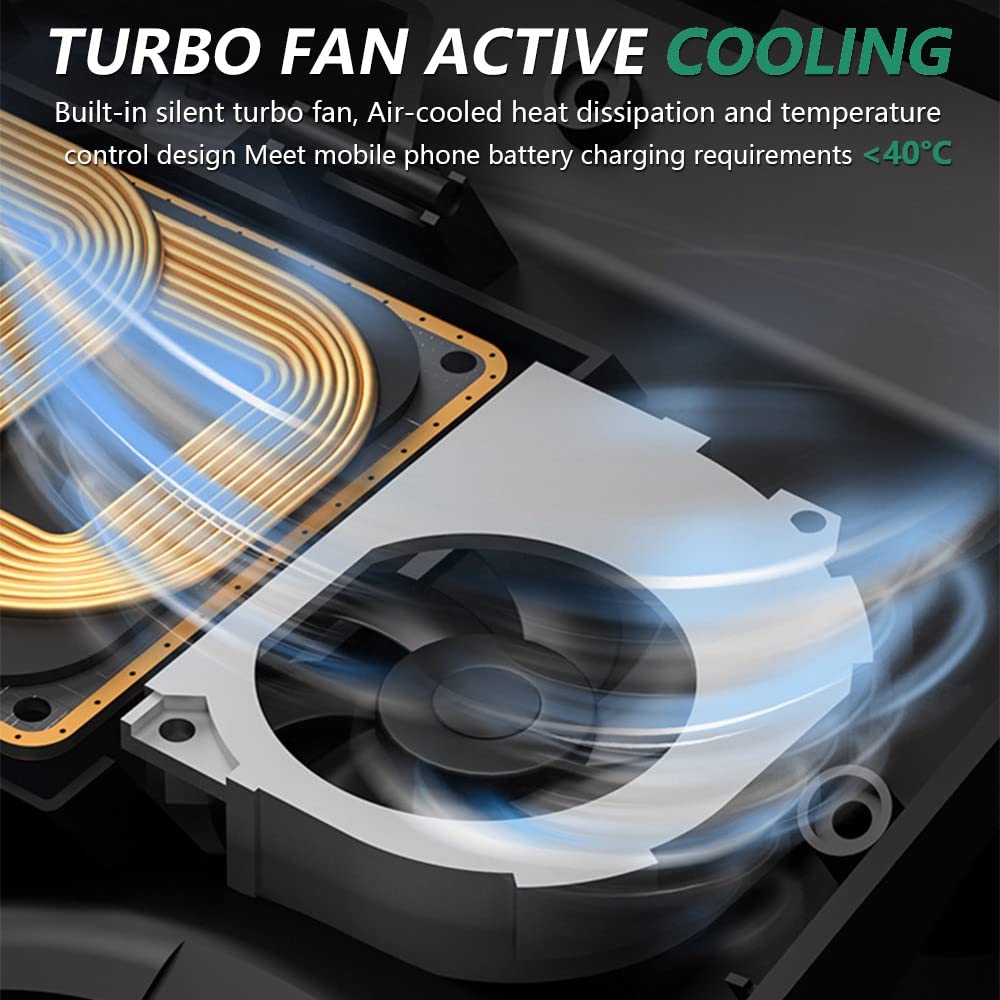 15W Qi Fast Wireless Car Charger for Subaru Forester 2019-2022 - Compatible with iPhone & Android Phones - Perfect for Road Trips & Daily Commutes
