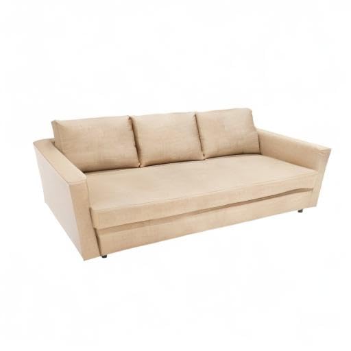 IKEA Friheten 3-Seat Sofa Bed Slipcover - Stretchable Couch Cover with Cushion Covers for Living Room, Home Decor & Pet Protection (Size S-3)
