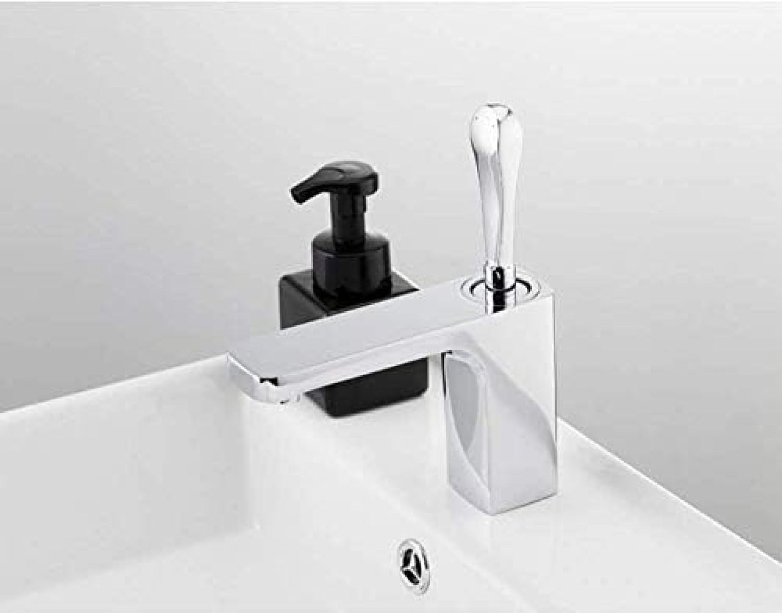 CRJUS Premium Brass Kitchen Faucet - Modern Stainless Steel Sink Tap with Hot & Cold Water Mixer, Water-Saving Design for Home & Bathroom | Perfect for Cooking, Washing Dishes & Hand Cleaning