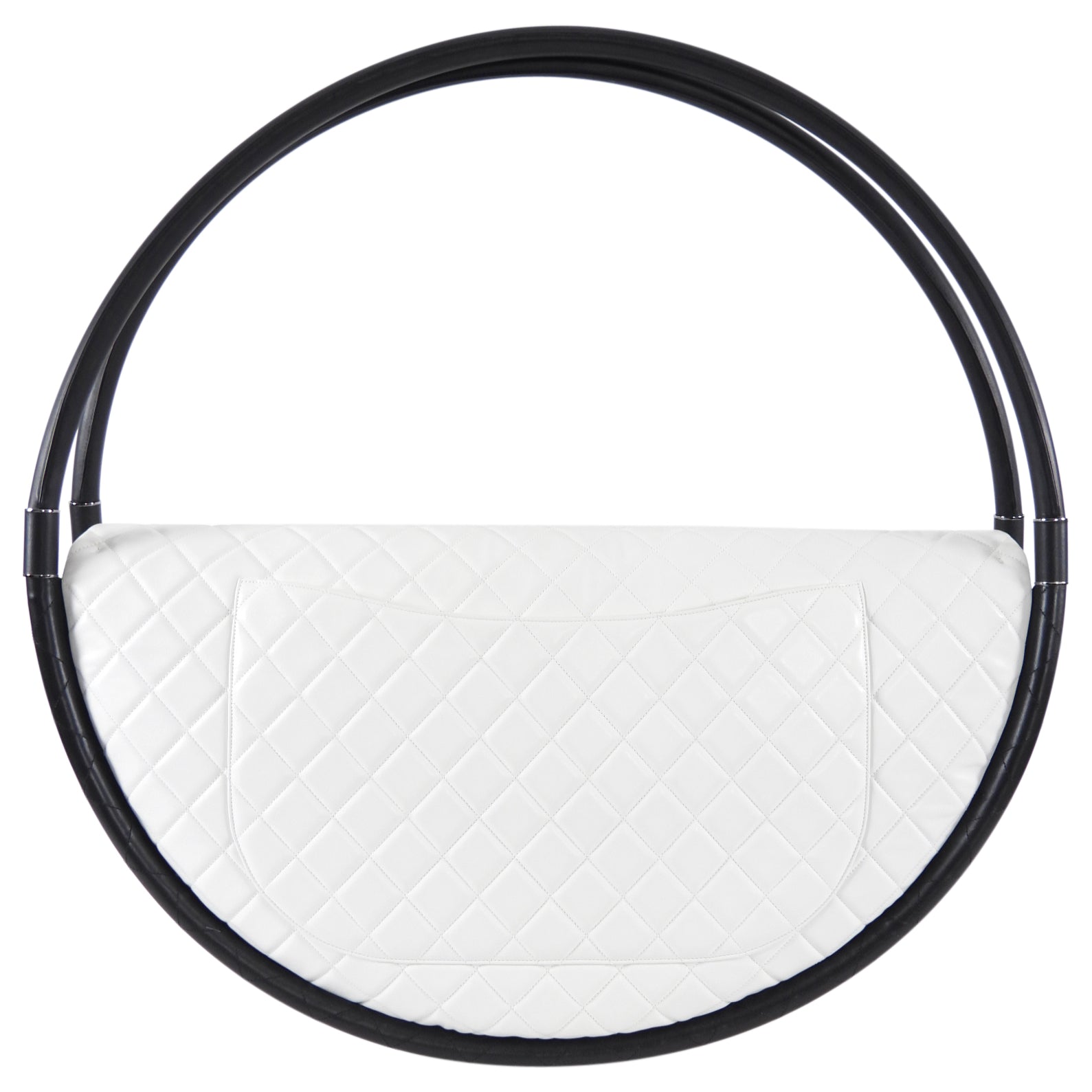 Chanel XL Runway Limited Edition Rare Hula Hoop Bag from SS2013 - Luxury Designer Shoulder Bag for Women, Fashion Statement Accessory for Parties, Events & Special Occasions