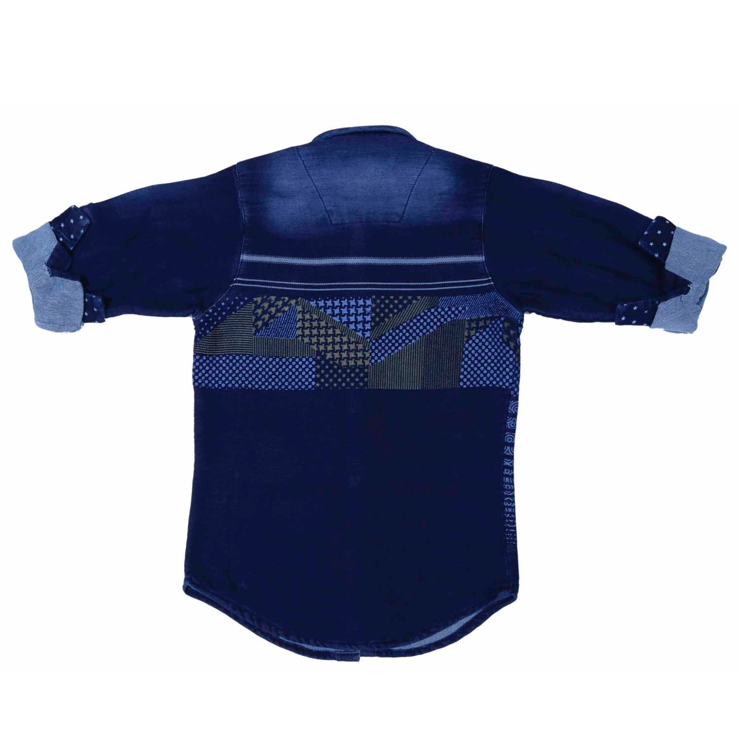 Stylish Casual Blue Denim Shirt for Men & Women | Comfortable Everyday Wear | Perfect for Street Style, Work & Weekend Outfits
