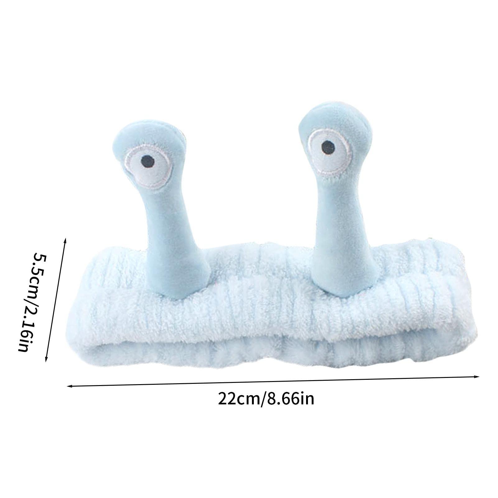 Snail Ultra Absorbent Skincare Headband for Women & Girls - Soft Face Wash & Makeup Headband, Shower & Spa Hair Band | Perfect for Skincare Routine, Facials & Beauty Treatments
