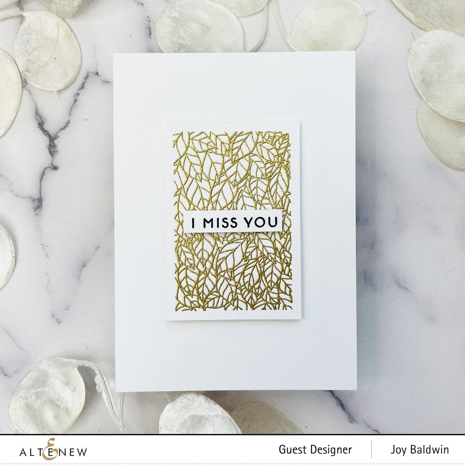 Overlapped Leaves Stamp Set - DIY Scrapbooking, Card Making, and Crafting Supplies for Handmade Greeting Cards and Journals