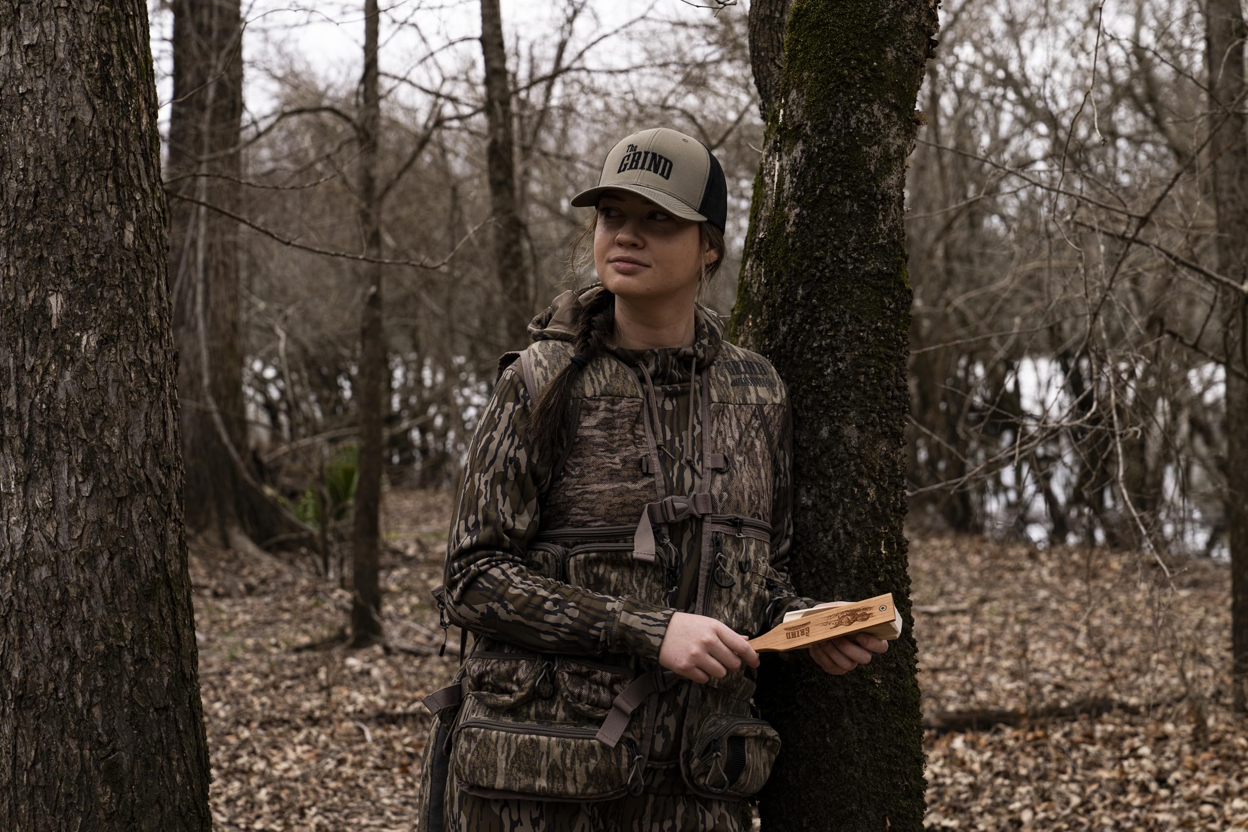 Premium Wooden Turkey Box Calls - The Grind Box Calls for Novice & Pro Hunters | Durable, Multiple Sizes & Designs | Perfect for Hunting, Training & Outdoor Adventures