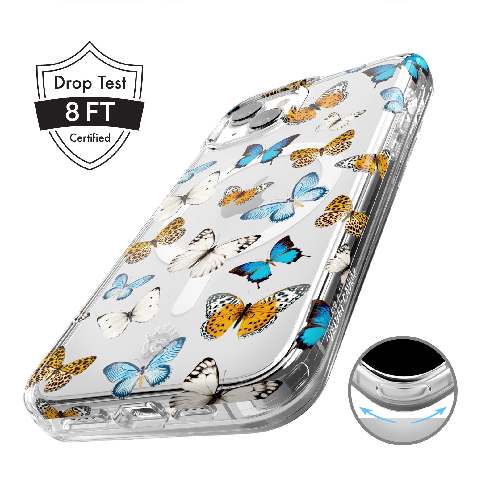 Butterfly Dreams iPhone Case - Stylish Protective Cover for iPhone [Model Numbers] | Durable Scratch-Resistant Design for Everyday Use, Perfect for Work, Travel & Outdoor Activities