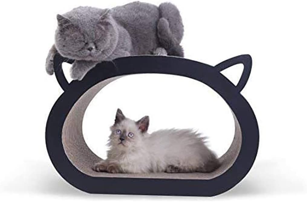 Durable Corrugated Cat Scratch Board - Wear-Resistant Claw Sharpener & Toy for Cats - Comfortable Scratcher Bed for Indoor Pets - Perfect for Playtime & Nail Care at Home