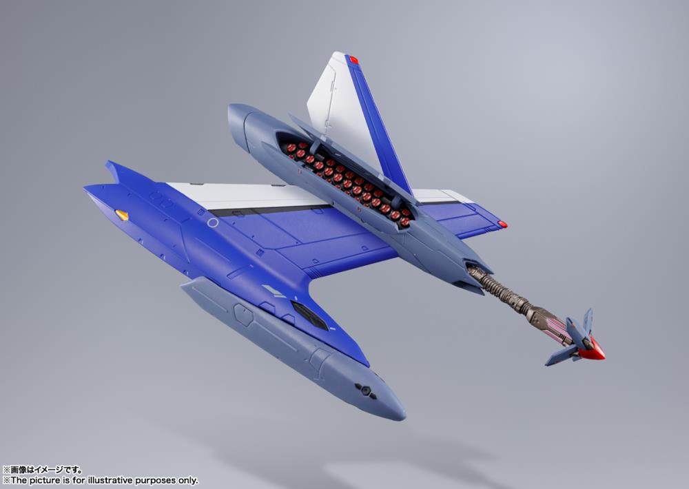 Bandai DX Chogokin Macross Delta YF-29 Durandal Valkyrie Maximilian Jenius Ver. Action Figure Toy - Collectible Robot Model for Anime Fans & Display